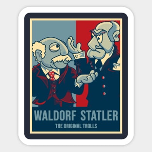 Waldorf And Statler Sticker